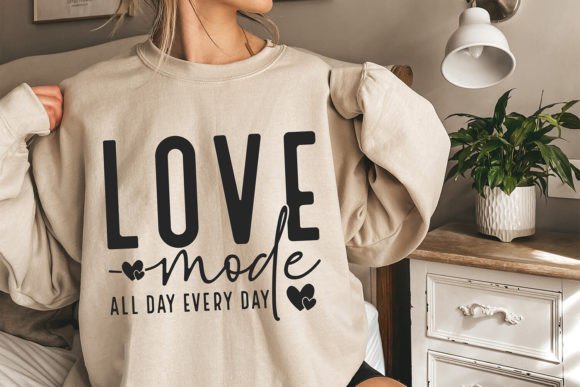 Download Love Mode SVG, Self Love SVG, Valentines - Premium Bundle