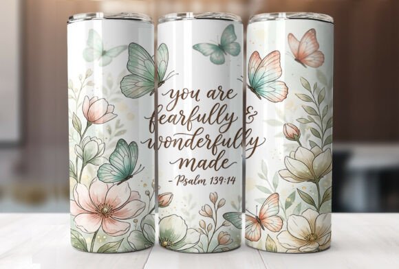 Download Inspirational Bible Verse Tumbler Wrap - Inspiration Collection