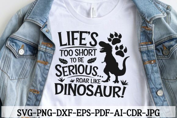 Download Funny Dinosaur SVG | Roar Like a T-Rex - Premium Bundle