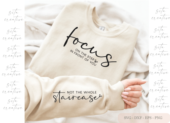 Download Focus on the Step Svg, Inspirational Svg - Inspiration Collection
