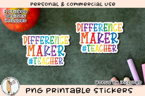 Download Difference Maker PNG Printable Stickers - Png printable stickers Collection