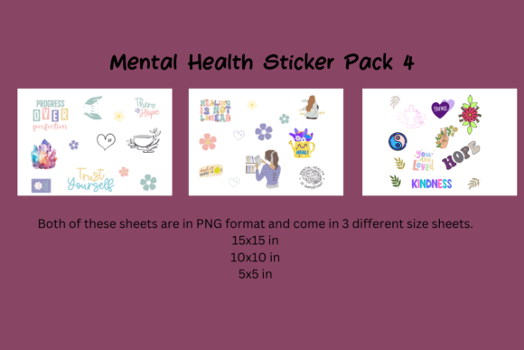 Download Mental Health Sticker Pack 4 - Mental health sticker pack Collection